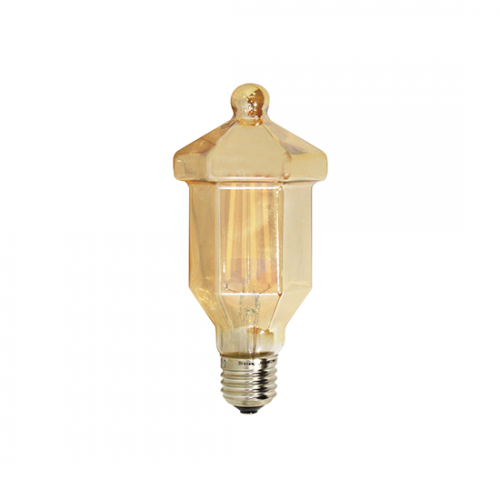 ACA LIGHTING - LAT4WWDIMA E27 LATERN AMBER DIM 4W 2700K 230V AC 390LM LED COG