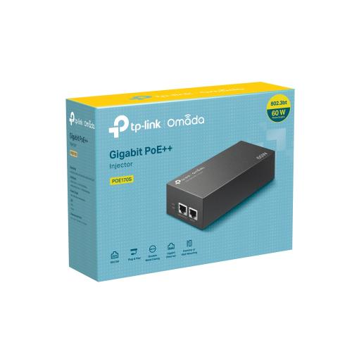 OMADA - PoE++ Injector (IEEE 802.3af/at/bt) POE170S
