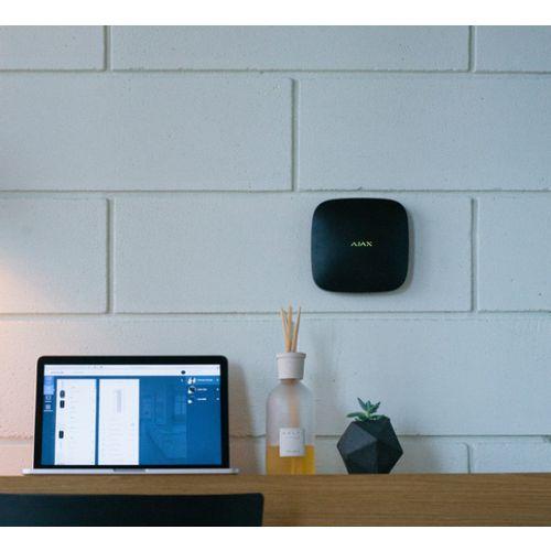 AJAX - Wireless control panel with visual verification, Wi-Fi LAN and 4G, black, Hub 2 Plus 38244.40.BL1