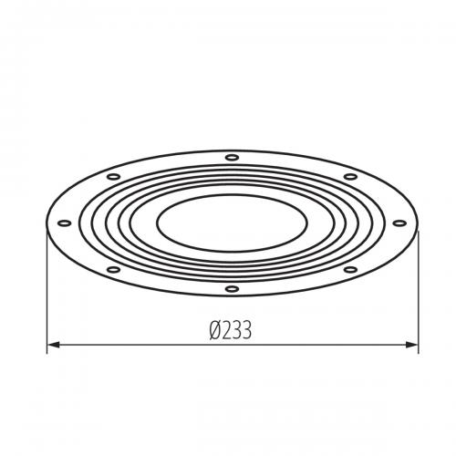 KANLUX - Lenses for HB PRO STRONG 150W HBPHS 120D 38139
