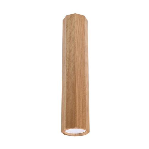 SOLLUX - Downlight for surface mounting ZEKE 30 oak SL.1034