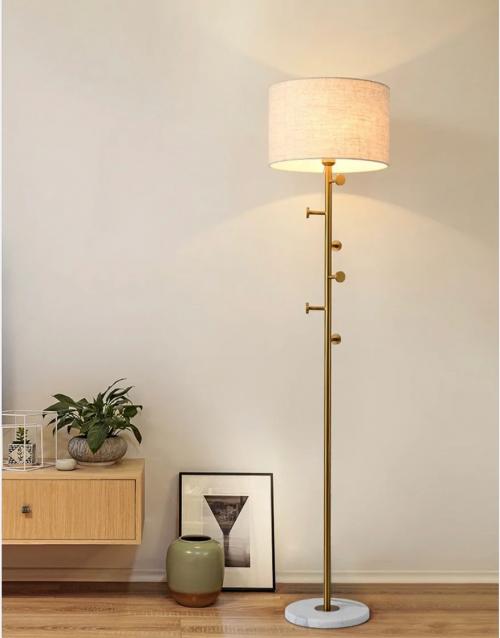 TNL - Floor Lamp Ø38 h:160 E27 DEBBY Metal Hook TNL1059 