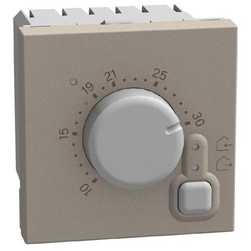 BTICINO - Thermostat 230V 2A 1NO 2M color Stone Light Now YG4441