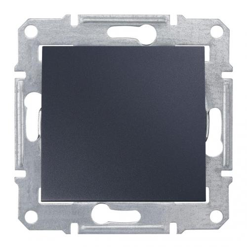 SCHNEIDER ELECTRIC - SDN0400170 Sedna - 1pole 2way switch - 10AX without frame graphite