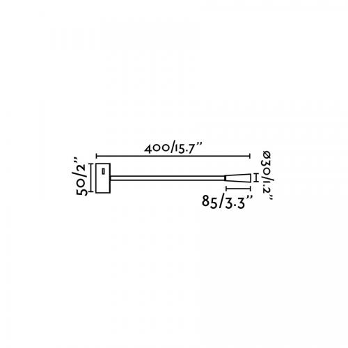 FARO - LED Аплик LEAD 62704
