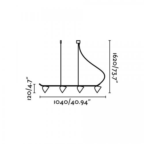 FARO - Пендел FLASH LED 20203