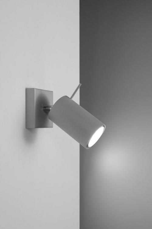 SOLLUX - Спот RING 1 grey  SL.0449
