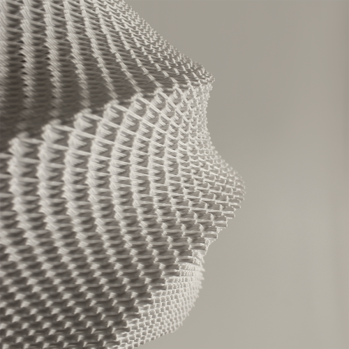 Atis3D.Studio - Pendant SOFIA ∅400mm x 270mm 1 x E27
