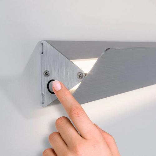 PAULMANN - LED Wall lamp  79513  KATLA ⚡ 2700K ⚡ 340lm ⚡ 230V ⚡ 7W ✴ Brushed aluminum