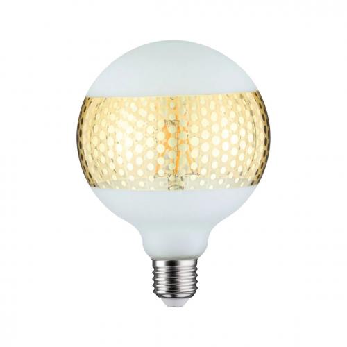 PAULMANN - LED Крушка  28770   Modern Classic Edition Standard 230V LED Globe Ring Mirror ⚡ E27 ⚡ 420lm ⚡ 4.5W ⚡ 2500K dimmable ✴ Злато