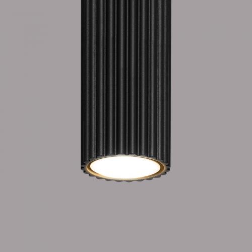 SOLLUX - Луна KARBON 30 черна 10W GU10  SL.1570