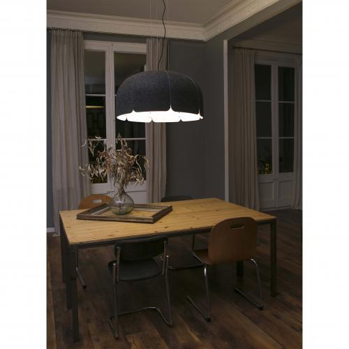 FARO - MUTE LED Dark grey pendant lamp Ref.20101