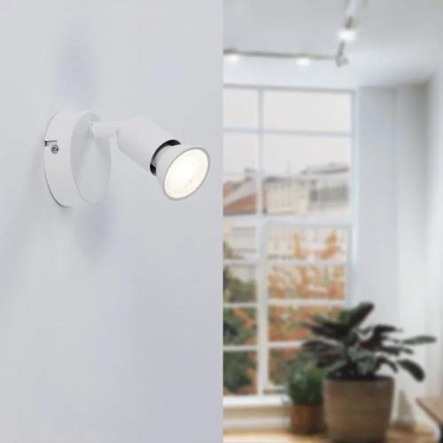 PAULMANN - Спот  66763  CAROLINA ⚡ GU10 ⚡ 230V ⚡ max. 10W dimmable ✴ Бял мат