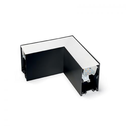 IDEAL LUX - LED luminaire FLUO CORNER   191461 BLACK 4000К
