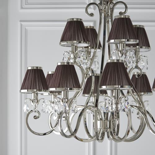 INTERIORS 1900 - Полилей OKSANA nickel  63509  E14, 12X40W
