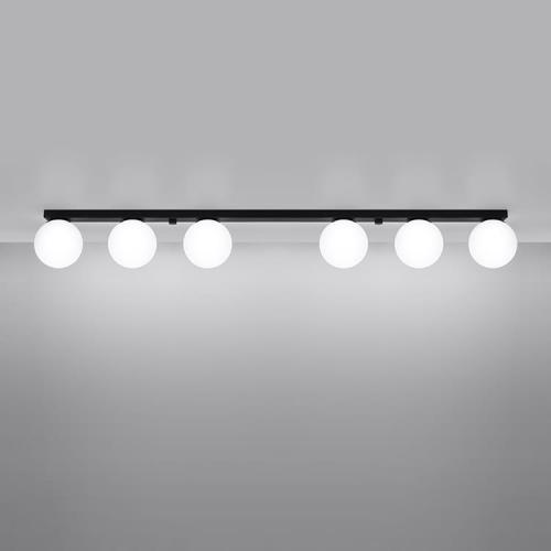SOLLUX - Плафон YOLI 6 черен SL.1155 G9, 6x12W LED