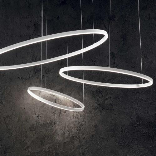 IDEAL LUX - Пендел 269870 ORACLE SLIM SP D90 ROUND WH 4000K