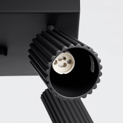 SOLLUX - Spot KARBON 4 black 4x10W 4xGU10 SL.1583