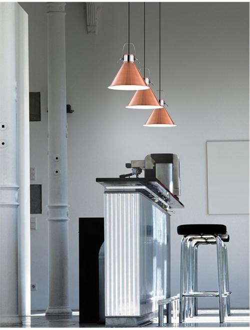 NOVA LUCE - Пендел ZONA 6987802 E27 1x40W IP20 Bulb Excluded D: 27 H:256 cm