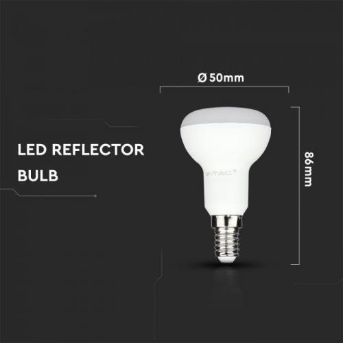 V-TAC - LED Крушка SAMSUNG ЧИП 6W E14 R50 4000K SKU: 21139