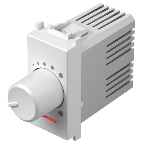 TEM - EM16MW Dimmer rotatable 1-10V 180VA 1M, color White matt, Modul