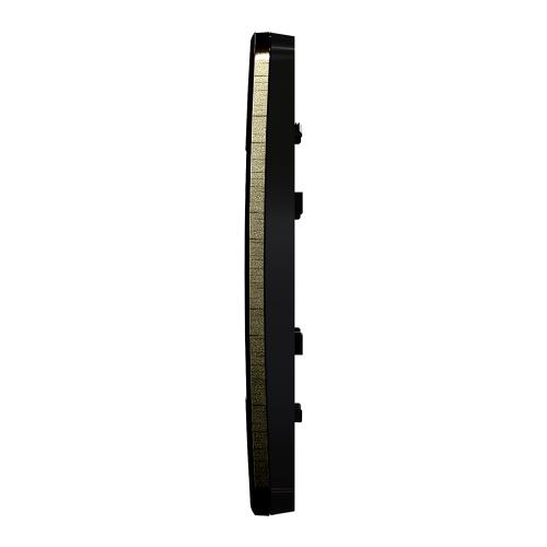 SCHNEIDER ELECTRIC - NU280852 cover frame - 4 gangs - 4 x 2 modules - bronze/ black coarse surface