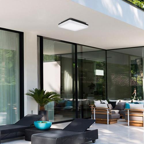 RABALUX - плафон за външен монтаж PERNIK 7250 LED 24W, IP54, 2400LM, 4000K