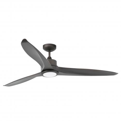 FARO - TONIC LED Brown ceiling fan with DC motor Ref.33552