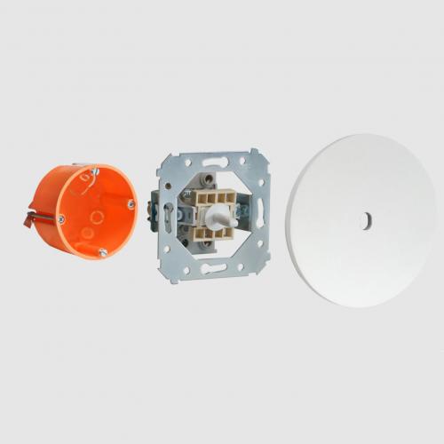 VECTIS - Crossbar (intermidiate) switch, toggle chrome 10A  ISD 07-00005-0000