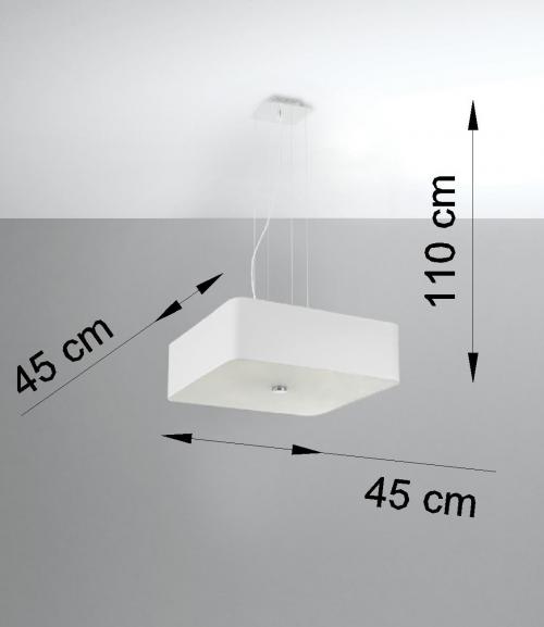 SOLLUX - Pendant lamp LOKKO 45 5x60W SL.0773