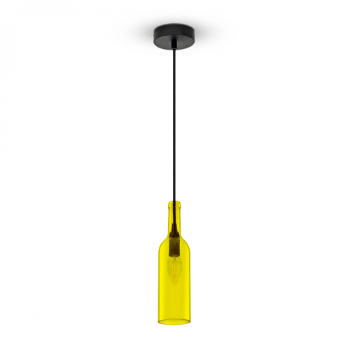 V-TAC - VT-7558 BOTTLE PENDANT LIGHT-YELLOW 3773