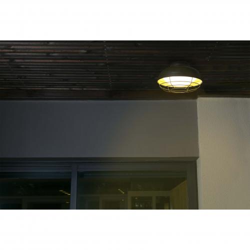 FARO - HELMET Rust brown ceiling lamp Ref.71159  IP44