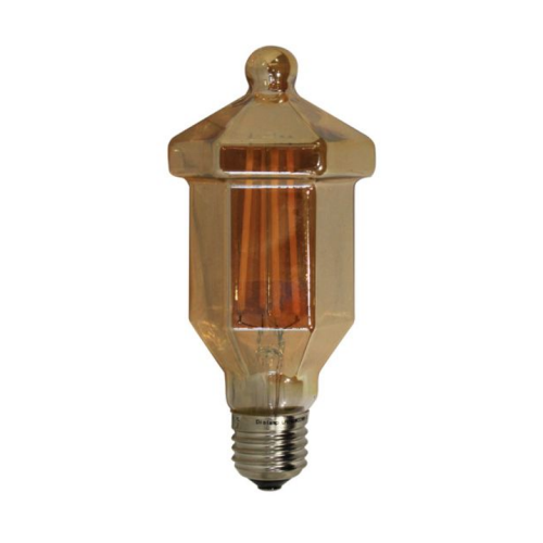 ACA LIGHTING - LAT4WWDIMA E27 LATERN AMBER DIM 4W 2700K 230V AC 390LM LED COG