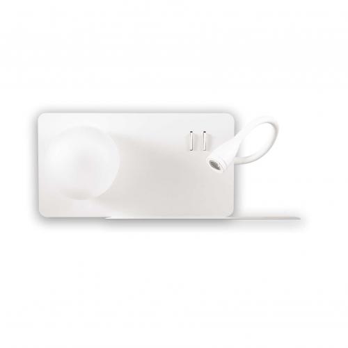 IDEAL LUX - Аплик 174822 BOOK-2 AP BIANCO