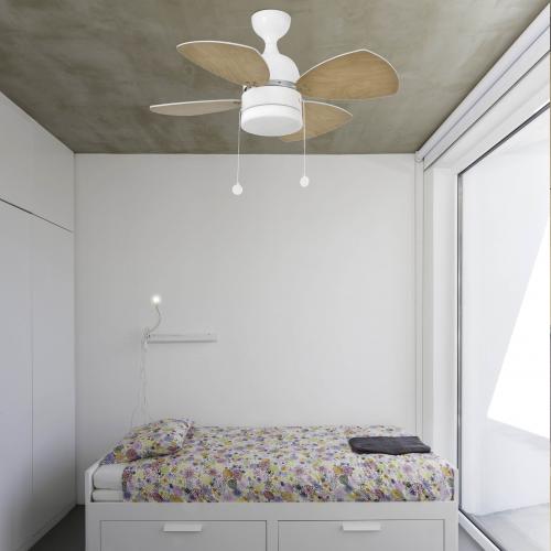 FARO - MEDITERRANEO White ceiling fan Ref.33704