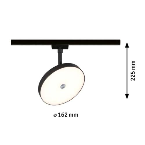 PAULMANN -  LED track spot  96789  URail  Hildor   matt black