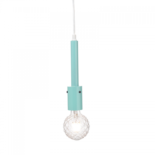ACA LIGHTING - Пендел  KS2084P51SMN PENDANT METAL GREEN 1ΧE27 PRIMO 
