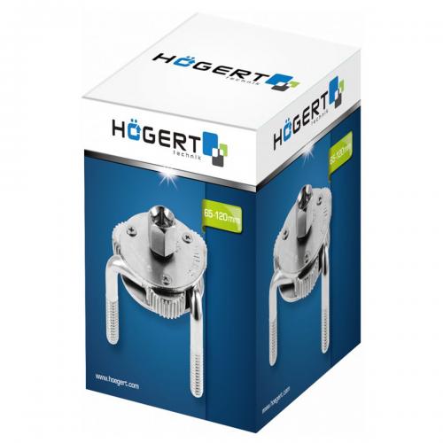 Högert Technik - Oil filter wrench 65-120mm HT8G305