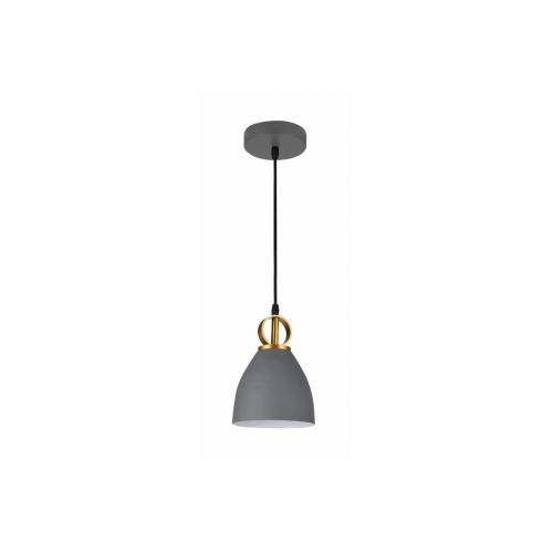 GTV Lighting - Пендел KERALA 3321 E27 IP20 сив OS-KERA-15-DEC