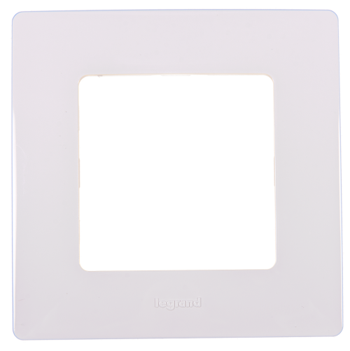 LEGRAND - 6 650 01 Plate Niloé - 1 gang - white