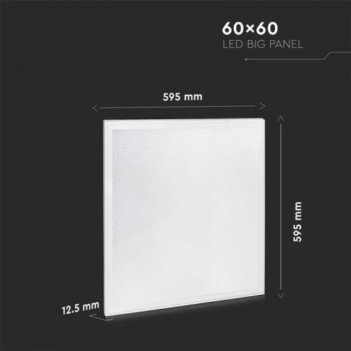 V-TAC - LED Panel 40W 600 x 600 mm 6400K SKU: 216025