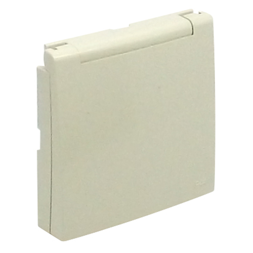 EFAPEL - Face plate for Outlet with lid SCHUKO IP44 IVORY 90634 TMF LOGUS 90