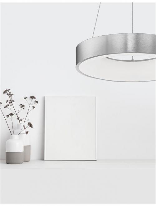 NOVA LUCE - pendant luminaire  RANDO THIN 9453434 LED 30W, 1950Lm, 3000K, IP20 D: 38 H: 120 cm