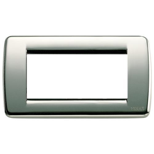 VIMAR - 16754.36 - IDEA Rondò Рамка 4М италиански стандарт Chrome