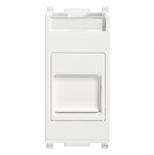 VIMAR - 14337.6 - RJ45 Cat6 UTP outlet+cover white