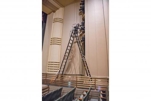 LITTLE GIANT - Специализирана стълба с обезопасен кош SAFETY CAGE 3x5 18503-240