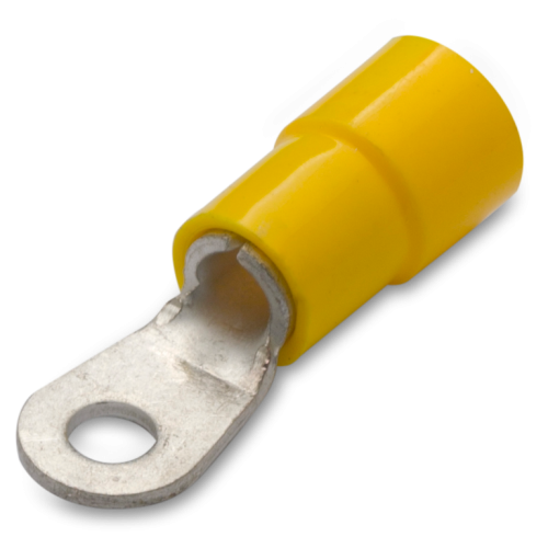 BM GROUP - Ring terminal 4-6мм2 8мм screw yellow /50. pcs/ 00337