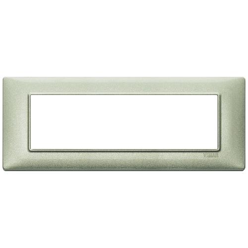 VIMAR - 14657.72 - Plana Рамка 7М италиански стандарт Metallized green
