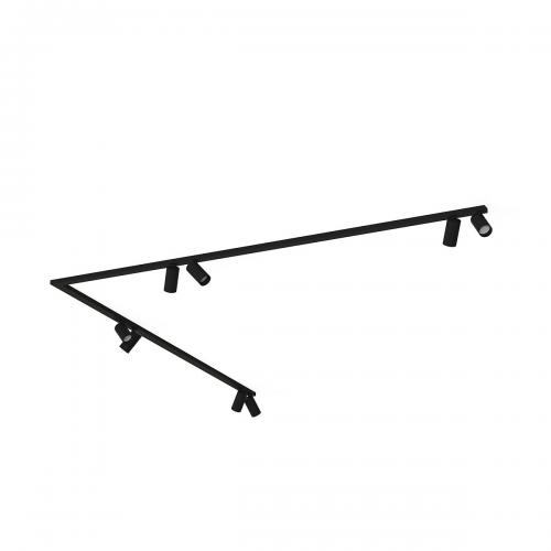 NOWODVORSKI - Spot lamp 7723 MONO CORNER VIII 2X200 BLACK  • GU10  8 х 10 W • IP20