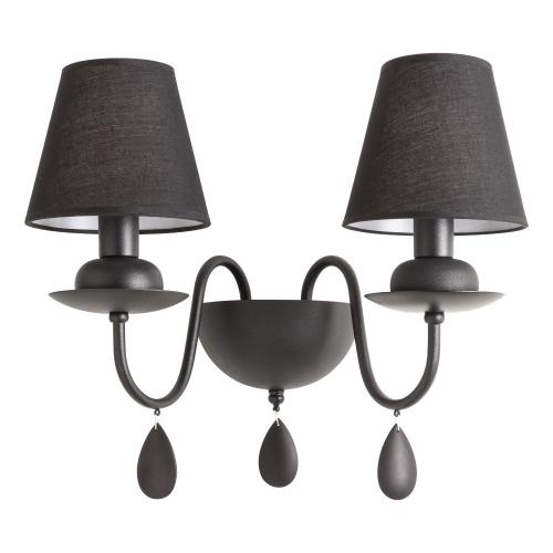 INCANTI - Аплик  ELIZEE  W2 22 06  AP 2X28W E14 MATT BLACK